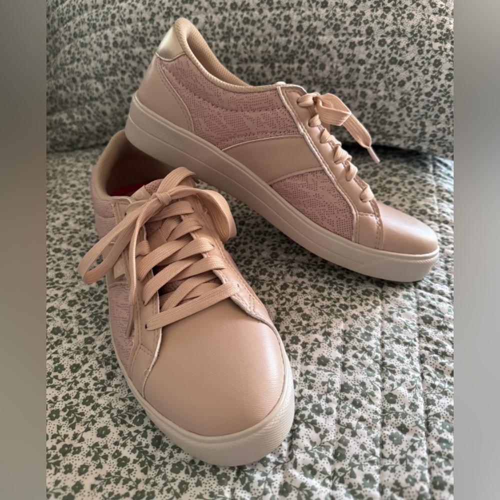 Ryka Athletic Style Blush Pink Shoes with Lace Details - Size 8-1/2M - Picture 2 of 10